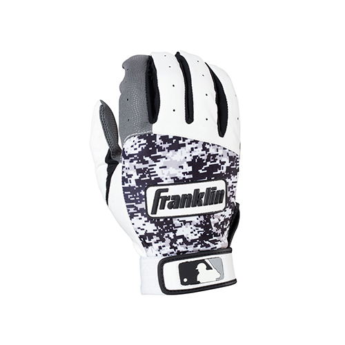 Franklin(R) Youth Digitek MLB Gloves - Grey/White