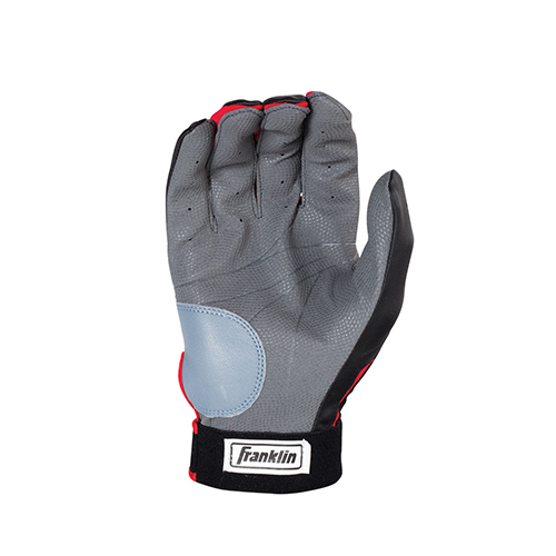 Franklin(R) Adult Digitek Batting Gloves - Black/Red