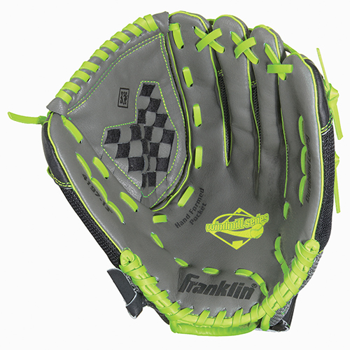 Franklin(R) 12in Windmill Softball Glove - Grey/Lime