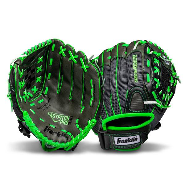 Franklin(R) 12in Windmill Softball Glove - Grey/Lime alternate view