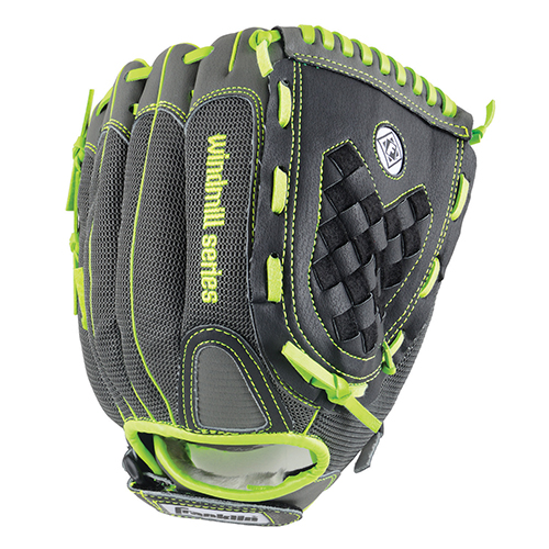 Franklin(R) 12in Windmill Softball Glove - Grey/Lime