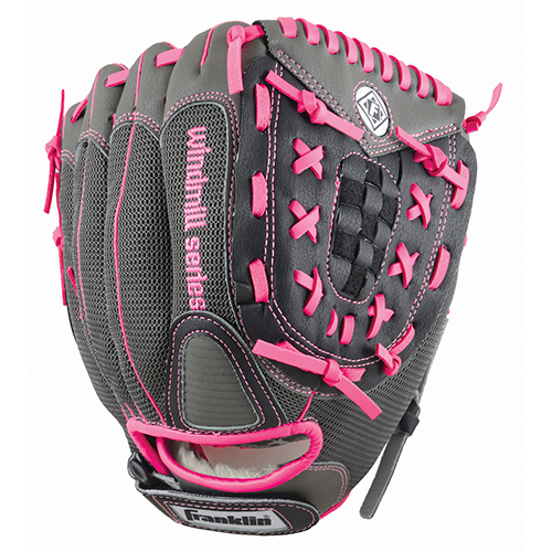 Franklin(R) 11in. Windmill Softball Glove-Grey/Pink
