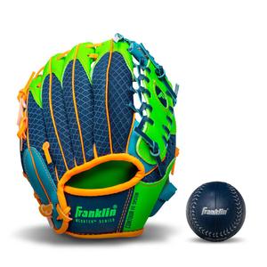 Franklin(R) 9.5in. MESHTEK Glove & Ball - Navy