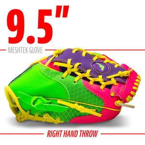 Franklin(R) 9.5in. MESHTEK Ball & Glove - Purple alternate view