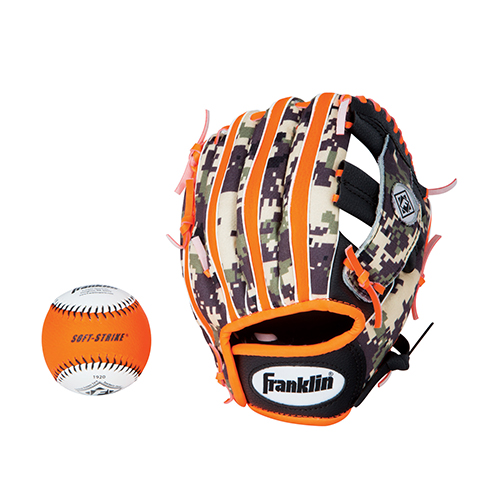 Franklin(R) 9.5in. Teeball Glove & Ball - Orange
