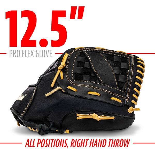 Franklin(R) 12.5in.Pro Flex Hybrid Black/Camel Glove alternate view