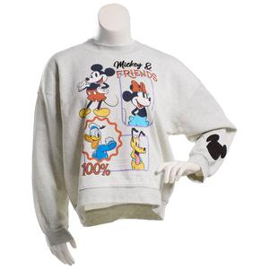 Juniors Plus Freeze Mickey & Friends Fleece Mock Neck Sweatshirt alternate view