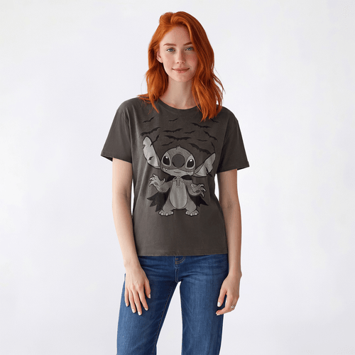 Juniors Plus Freeze Stitch & Bats Tee