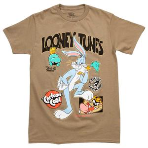 Young Mens Short Sleeve Looney Tunes Character Graphic Tee