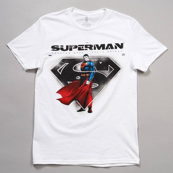 Young Mens Superman(tm) Short Sleeve Graphic Tee alternate view