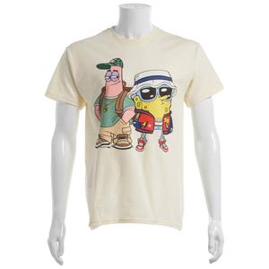 Young Mens Nickelodeon(tm) Cool SpongeBob & Patrick Graphic Tee