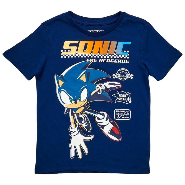 Boys (8-20) Sonic(tm) The Hedgehog Short Sleeve Tee - Royal