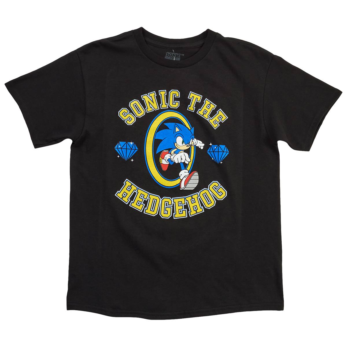 Boys (8-20) Freeze Sonic Short Sleeve Graphic Tee - Black