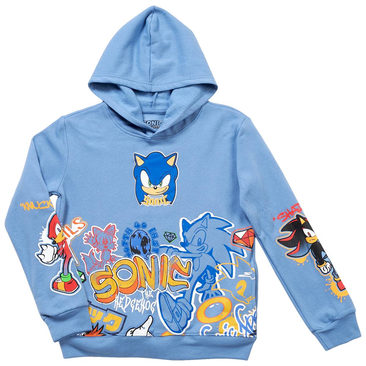 Boys (8-20) Sonic Graffiti Hoodie - Chambray