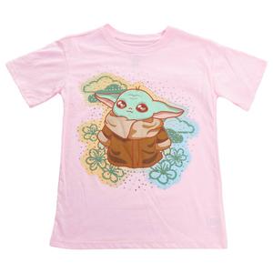 Girls (7-16) Star Wars(R) Baby Yoda Rhinestone Graphic Tee alternate view