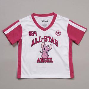 Girls (7-16) Disney Mesh Angel Soccer Jersey alternate view