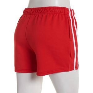 Juniors Freeze Mickey Mouse Side Stripe Fleece Soft Shorts alternate view