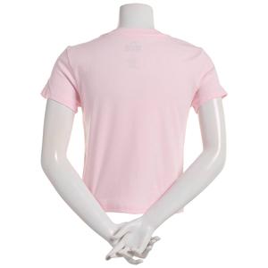 Juniors Freeze Embroidered Minnie Mouse with Satin Bows Baby Tee alternate view