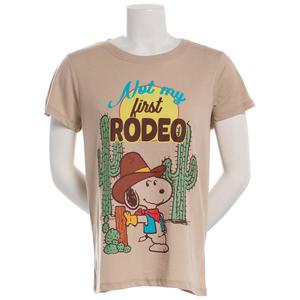 Juniors Freeze Snoopy Rodeo Girlfriend Tee