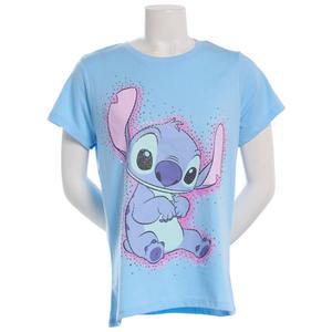 Juniors Freeze Stitch Rhinestone Girlfriend Tee