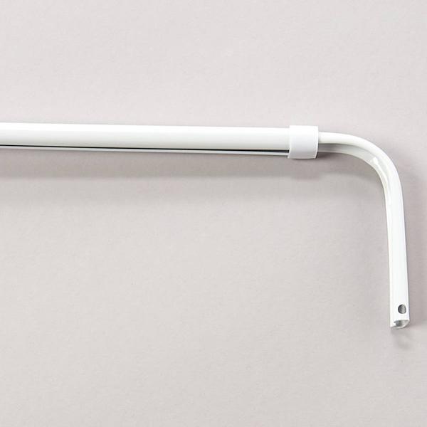 Classic Touch 3 inch Projection Single Curtain Rod