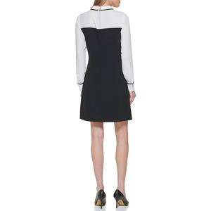 Womens Tommy Hilfiger Long Sleeve Two in One Shift Dress alternate view