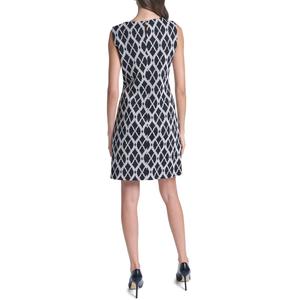 Womens Tommy Hilfiger Sleeveless Argyle Knit Sheath Dress alternate view