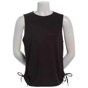 Womens Calvin Klein Performance Center Court Ruched Side Tank Top alternate view