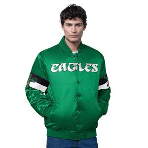 Mens Starter(R) Philadelphia Eagles Triple Option Jacket
