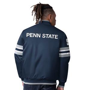 Mens Starter(R) PSU Scout Snap Button Varsity Jacket alternate view