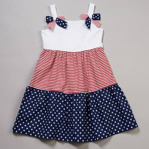 bonnie jean polka dot birthday dress Bonnie Jean Girls 7-16 Floral Flock Hipster Dress  S&D Kids