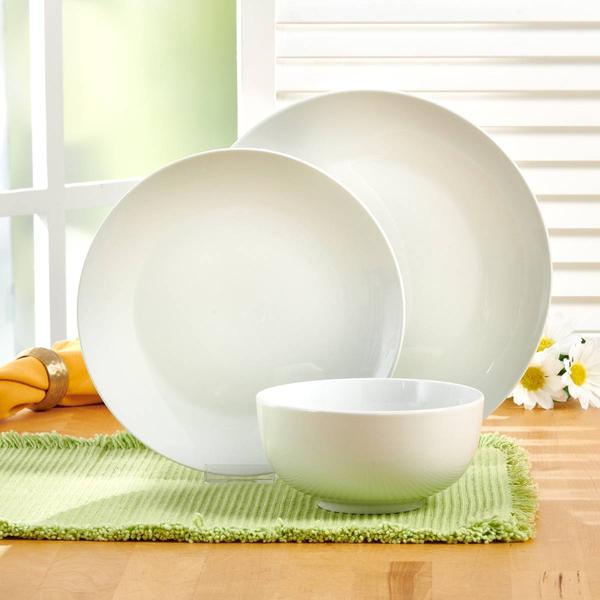 Modern Southern Home Signature 12pc. Dinnerware Set - White