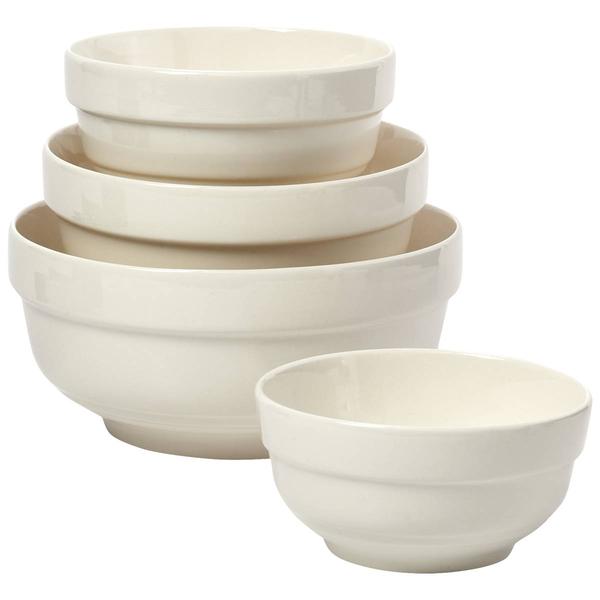 Gibson Home Great Essentials 4pc. White Bowl Set