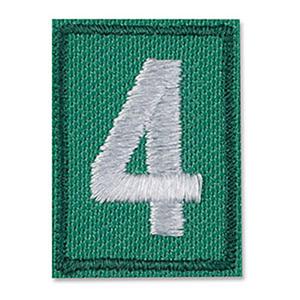 Girl Scouts Troop Numerals