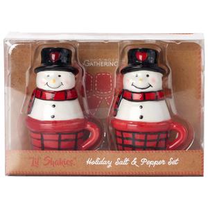 Godinger Lil Shakies Snowman Salt & Pepper Set