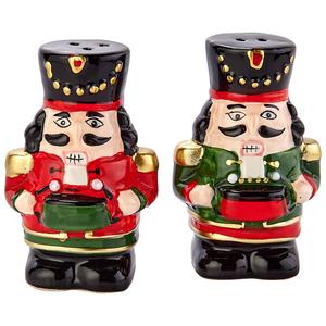 Godinger Nutcracker Salt & Pepper Shaker