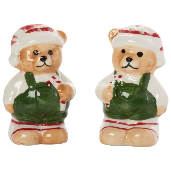 Godinger Lil Shakies Holiday Bear Salt & Pepper Shakers