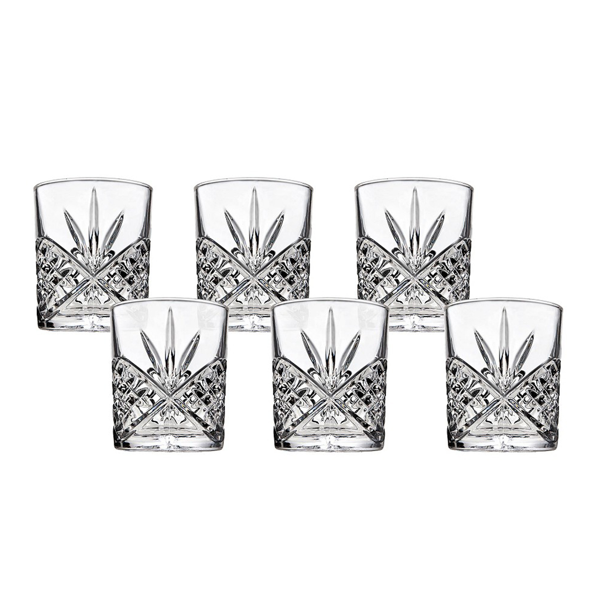 Godinger Dublin 2oz. Whiskey Shot Glasses - Set Of 6