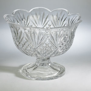 Godinger Dublin Crystal Footed Trifle Bowl