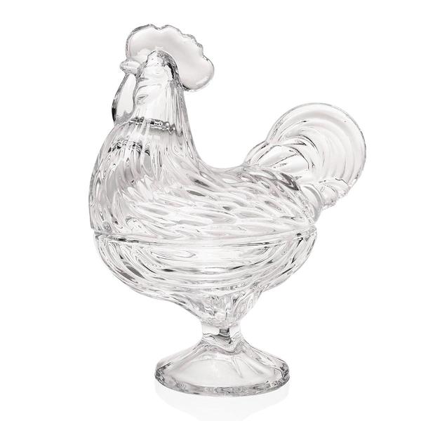 Godinger Harvest Rooster Candy Dish alternate view