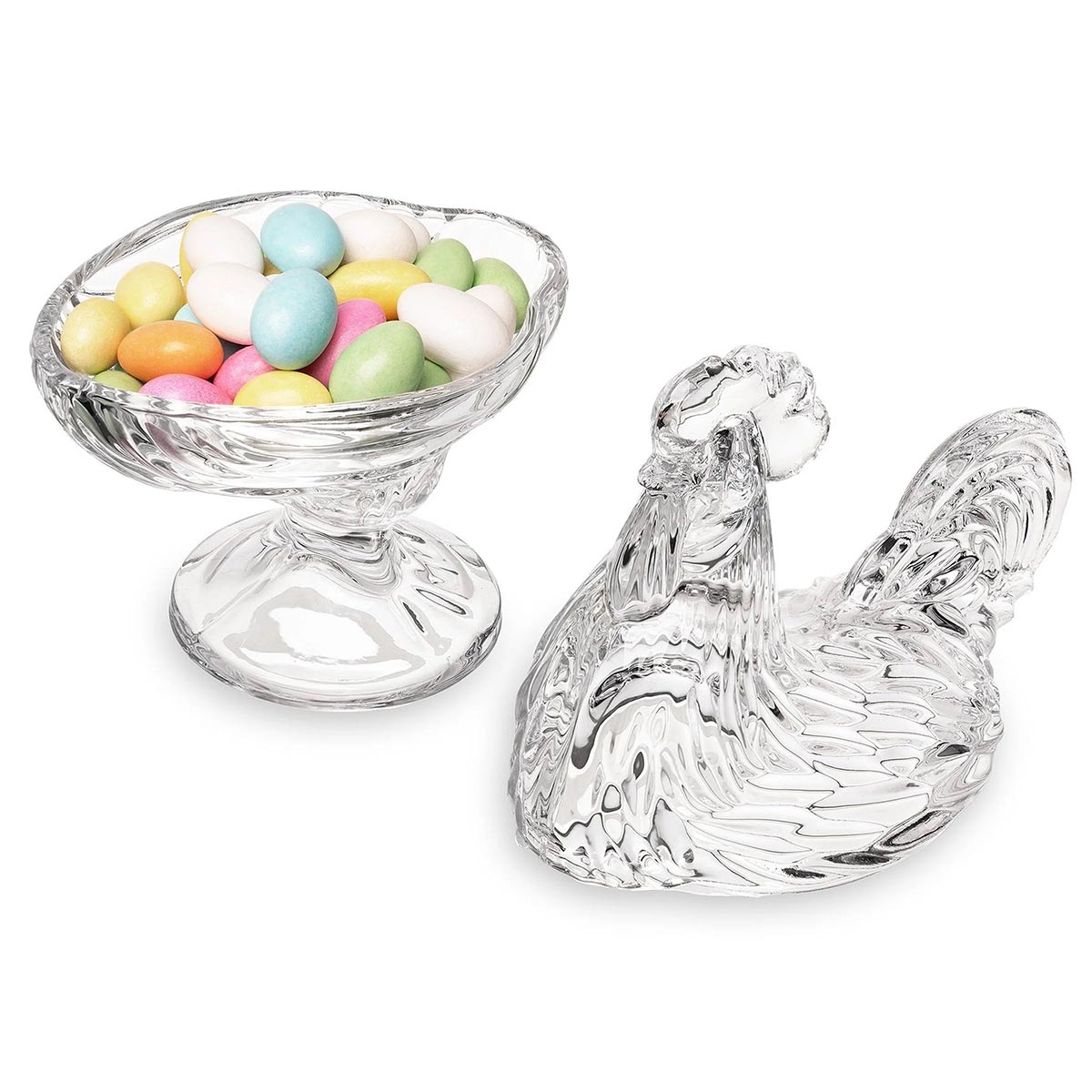 Godinger Harvest Rooster Candy Dish