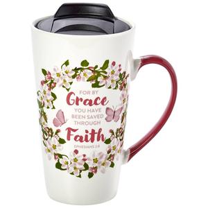 Godinger For By Grace Through Faith Mug