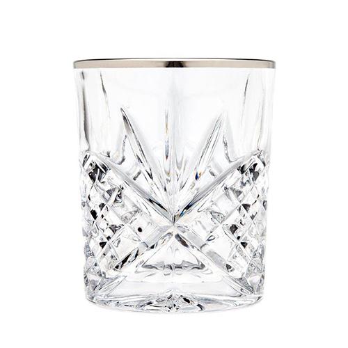 Godinger Dublin Platinum Set of DOF Glasses