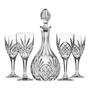 Godinger Dublin 5pc. Wine Decanter Set