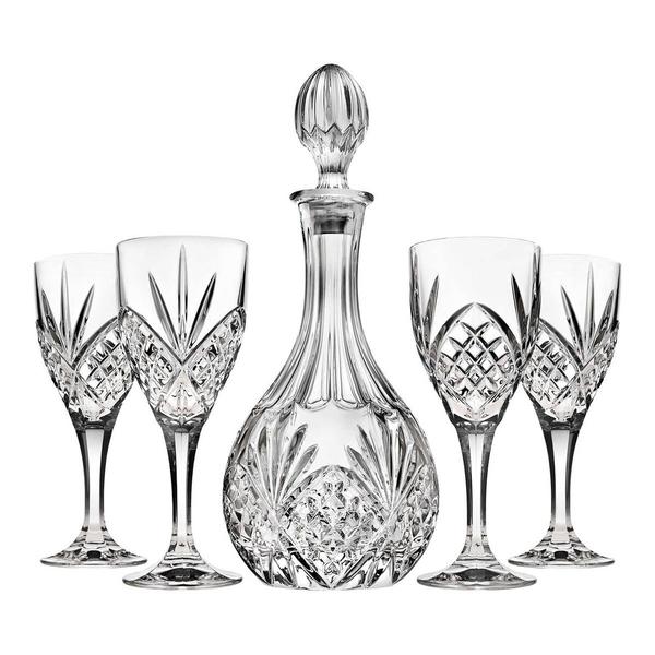 Godinger Dublin 5pc. Wine Decanter Set