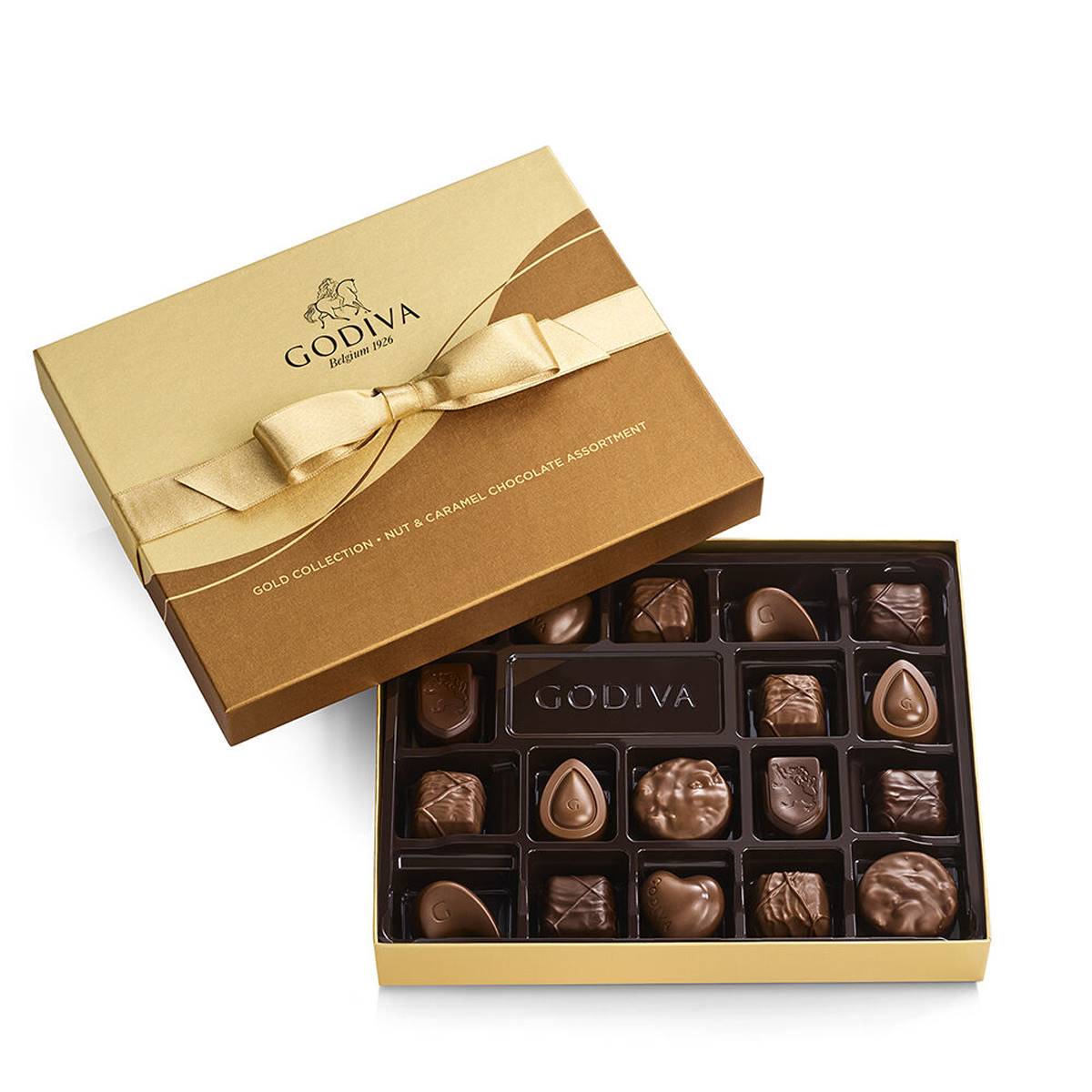 Godiva 18pc. Nut & Caramel Ballotin Chocolates