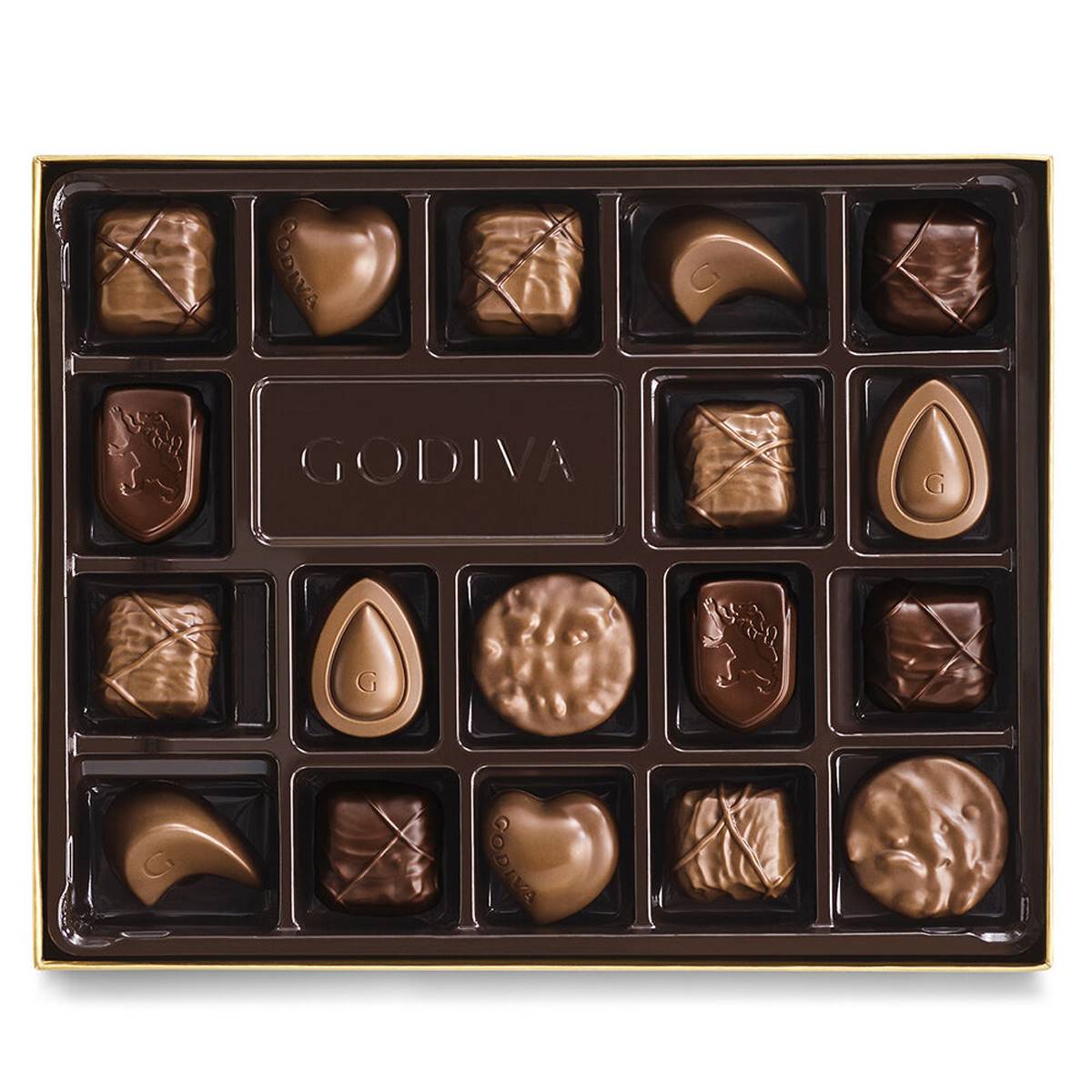 Godiva 18pc. Nut & Caramel Ballotin Chocolates