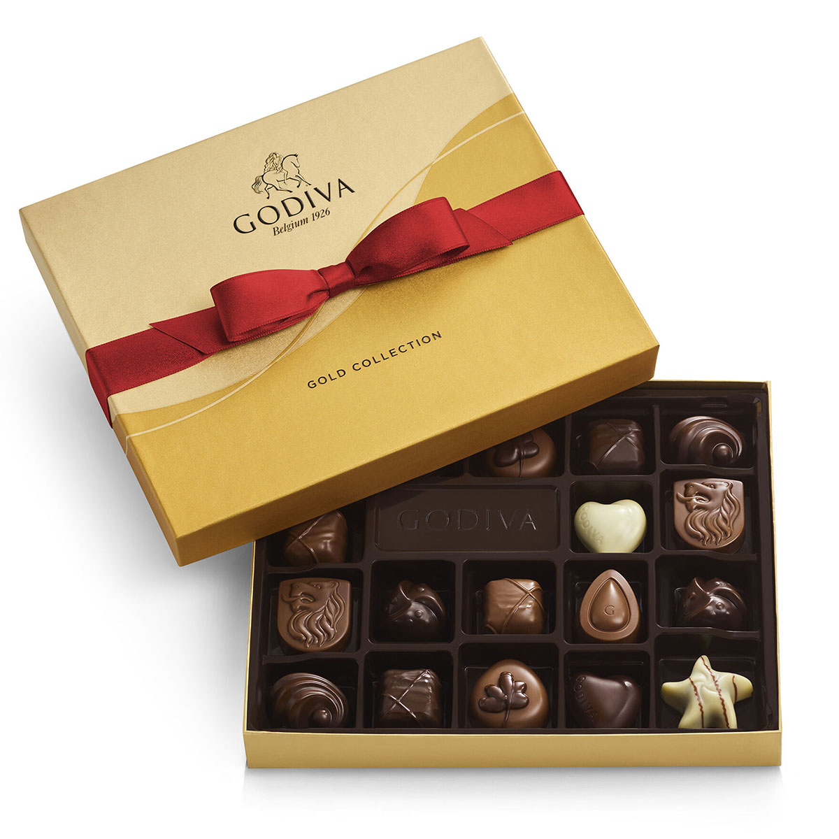 Godiva Holiday 18pc. Gold Ballotin Chocolate Box