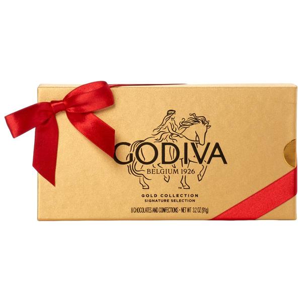 Godiva 8pc. Gold Ballotin Chocolate