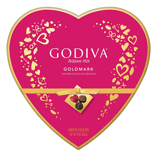 Godiva 24pc. Assorted Chocolate Heart Gift Box